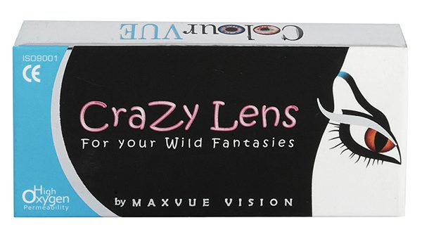 Miesięczne kolorowe soczewki Crazy Lens
